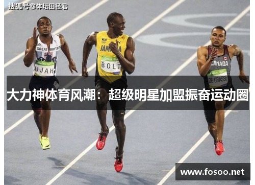 大力神体育风潮：超级明星加盟振奋运动圈